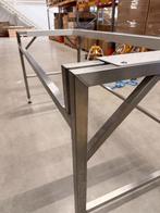 RVS frame voor werktafel / werkbank, Doe-het-zelf en Verbouw, Werkbanken, Ophalen, Gebruikt, 70 tot 120 cm