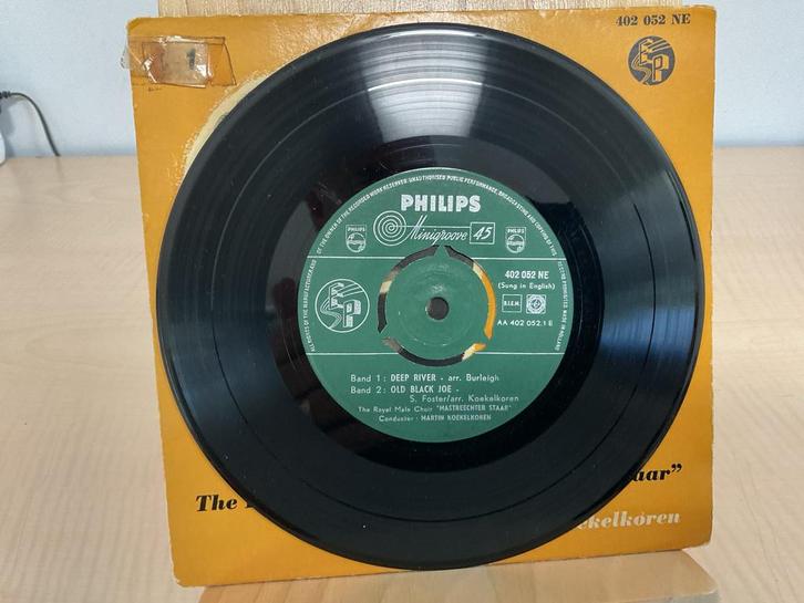 Philips Minigroove Single - Mastrechter Staar, Cd's en Dvd's, Vinyl Singles, Gebruikt, Single, Overige genres, 7 inch, Ophalen of Verzenden