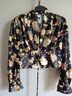 Mooie gebloemde bloes met lange wijde mouwen van ZARA mt. M, Maat 38/40 (M), Overige kleuren, Zara, Nieuw