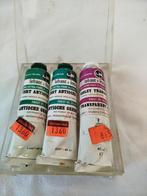 Lefranc & Bourgeois Olieverf Set - Vert Antioche & Violet, Hobby en Vrije tijd, Schilderen, Verzenden, Gebruikt, Olieverf