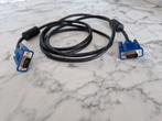 VGA Monitor Kabel 1.90cm, Computers en Software, Pc- en Netwerkkabels, Ophalen of Verzenden, Zo goed als nieuw