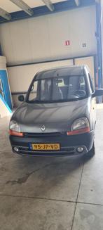 Renault Kangoo 1.6 16V 70KW 2002 Grijs, Stof, 1145 kg, Zwart, Origineel Nederlands