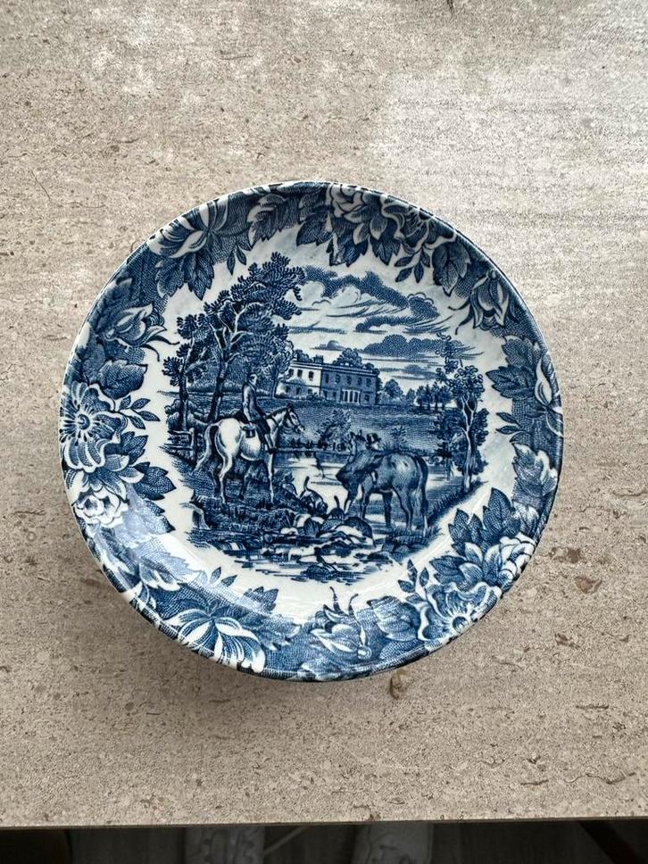 Engeland's Heritage Schoteltjes - Blauw Wit, Antiek en Kunst, Antiek | Schalen, Ophalen