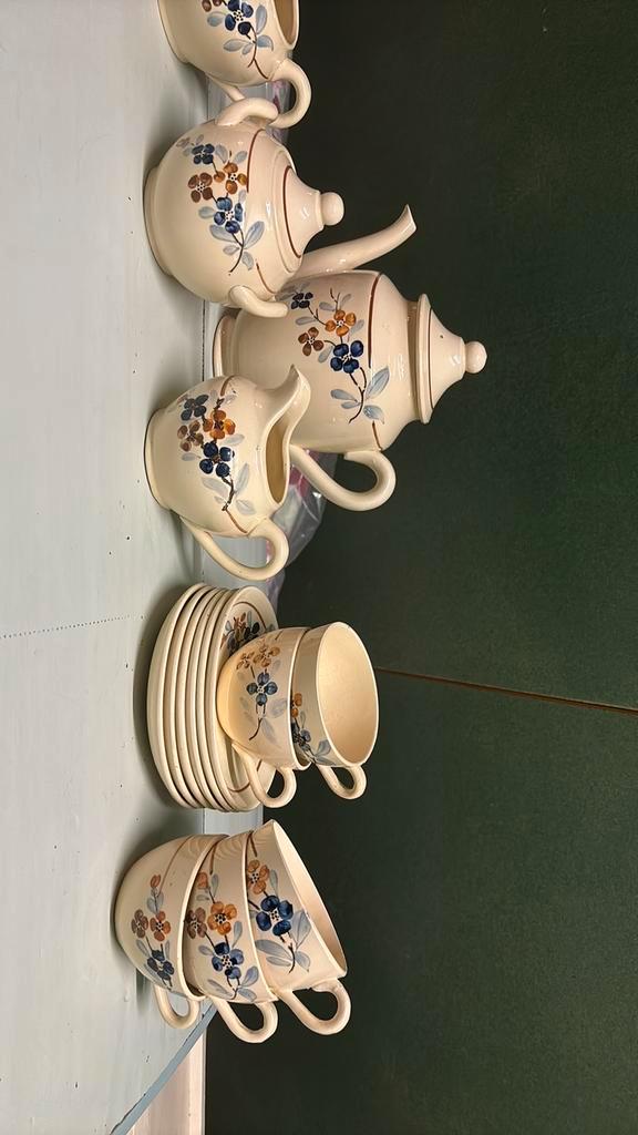 Servies Sarreguemines Digoin, Antiek en Kunst, Antiek | Servies los, Ophalen