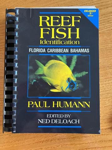 Reef fish identificatie boek voor Duiken beschikbaar voor biedingen