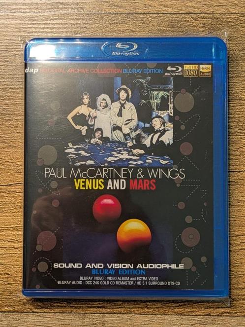 Paul McCartney - Venus and Mars (Audiophile) (Bluray), Cd's en Dvd's, Cd's | Pop, Nieuw in verpakking, 1960 tot 1980, Ophalen of Verzenden
