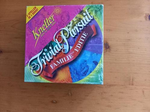 gezelschapsspel Trivial Pursuit + Knetter, Hobby en Vrije tijd, Gezelschapsspellen | Kaartspellen, Gebruikt, Een of twee spelers