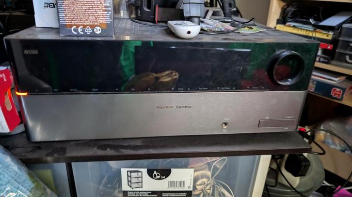 Harman Kardon AVR 165 + HKTS 16 Wit, Audio, Tv en Foto, Home Cinema-sets, Gebruikt, 5.1-systeem, Overige merken, Ophalen of Verzenden