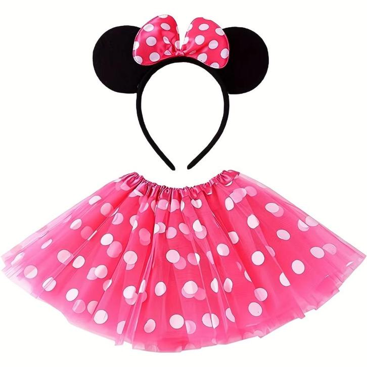 verkleedkleding minnie mouse, Kinderen en Baby's, Carnavalskleding en Verkleedspullen, Nieuw, Jongen of Meisje, 110 t/m 116, Ophalen of Verzenden