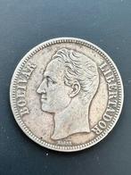 Bolivar Venezuela 1935, Ophalen of Verzenden, Overige waardes, Losse munt, Zilver