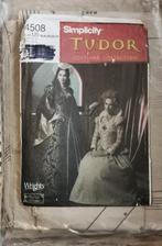 kledingpatroon Simplicity 4508 Tudor Japon, Hobby en Vrije tijd, Kledingpatronen, Vrouw, Overige merken, Gebruikt, Ophalen of Verzenden