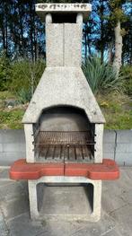 Betonnen buitenhaard, stenen BBQ, terrashaard, Ophalen, Gebruikt