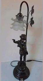 Prachtige antieke lamp bronslook
Jongen met fluit, Ophalen of Verzenden