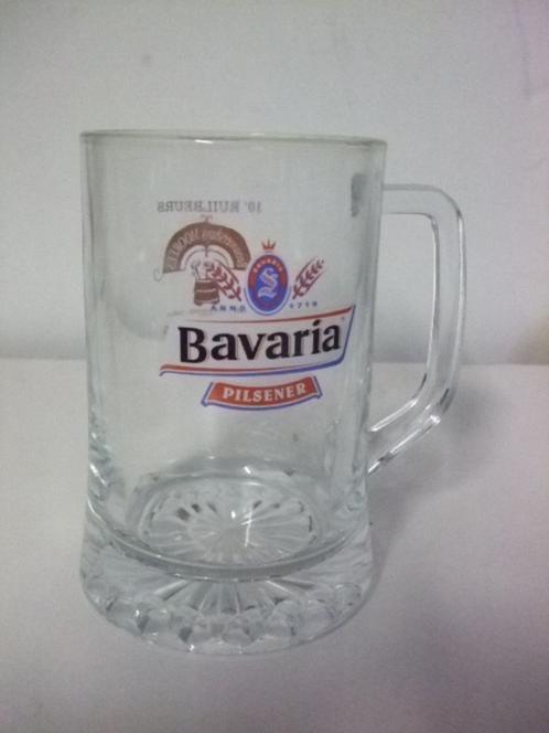 Bavaria bier pul (nr.2) Glazen 0.6 ltr., Verzamelen, Biermerken, Nieuw, Pul(len), Grolsch, Ophalen of Verzenden