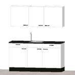 Complete witte keuken *Nieuw* Bruynzeel OUTLET, Huis en Inrichting, Ophalen, Wit, Overige typen, Nieuw