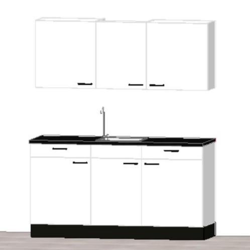 Complete witte keuken *Nieuw* Bruynzeel OUTLET, Huis en Inrichting, Keuken | Complete keukens, Nieuw, Overige typen, Wit, Kunststof