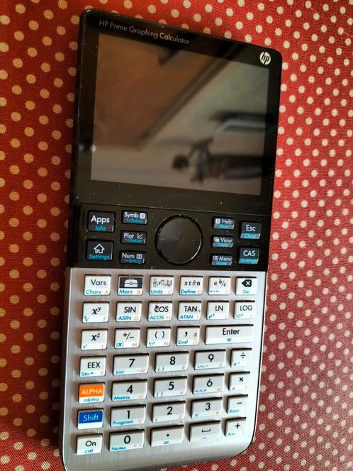 HP Prime G2 grafische rekenmachine met opberghoes en snoer, Diversen, Rekenmachines, Gebruikt, Grafische rekenmachine, Ophalen