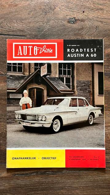 AutoVisie 1962: Austin A60 (test), Georges Houel beschikbaar voor biedingen