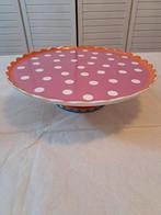 Servies Oilily: taartschaal,, Overige typen, Ophalen of Verzenden, Zo goed als nieuw, Overige stijlen