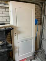 Massieve MDF opdek binnendeur 201x83 links draaiend, Doe-het-zelf en Verbouw, Deuren en Horren, Ophalen, Gebruikt, 80 tot 100 cm