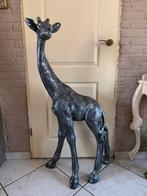 giraffe (zilver/zwart) 1,17hoog 60breed 33diep/Nieuw!, Verzamelen, Beelden en Beeldjes, Ophalen, Nieuw, Dier