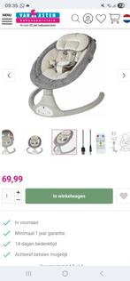 Nieuwe wipstoel in verpakking, Nieuw, Wipstoel, Met gordel(s) of riempje(s), Ophalen