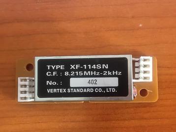 YAESU XF-114 SN   2.0Khz SSB filter beschikbaar voor biedingen