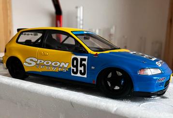 Honda Civic EG Spoon Tarmac 1:18 Limited Edition beschikbaar voor biedingen