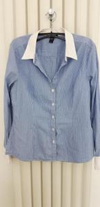 Blouse streepje M, Kleding | Dames, Blouses en Tunieken, Maat 38/40 (M), H&M, Blauw, Ophalen of Verzenden