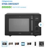 Zwarte ETNA Combi Magnetron CMV328ZT (weinig gebruikt), Witgoed en Apparatuur, Verzenden, Gebruikt, Vrijstaand, 45 tot 60 cm
