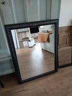 Mooie Spiegel met Zwarte Lijst, Huis en Inrichting, Ophalen, 100 tot 150 cm, Zo goed als nieuw, 75 tot 100 cm