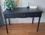Antiek dressoir/ tekentafel /buffettafel zwart, Huis en Inrichting, Tafels | Sidetables, Ophalen, Gebruikt, 25 tot 50 cm, Rechthoekig