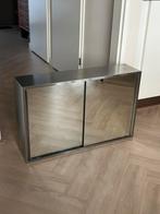 Vintage rvs roestvrij staal wandkast, Ophalen, Gebruikt