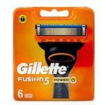 Gillette Fusion5 Power - 6 Scheermesjes, Sieraden, Tassen en Uiterlijk, Uiterlijk | Gezichtsverzorging, Nieuw, Ophalen of Verzenden