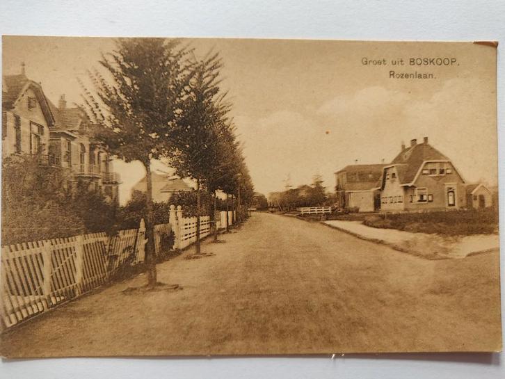 S291 Boskoop, Verzamelen, Ansichtkaarten | Nederland, Noord-Holland, 1920 tot 1940, Ophalen of Verzenden