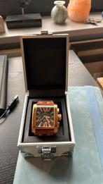 YW Steel horloge Heren, Ophalen of Verzenden, Gebruikt, Leer, Overige merken