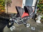 Topmark duo kinderwagen, Kinderen en Baby's, Tweelingen en Meerlingen, Ophalen, Gebruikt, Kinderwagen of Buggy