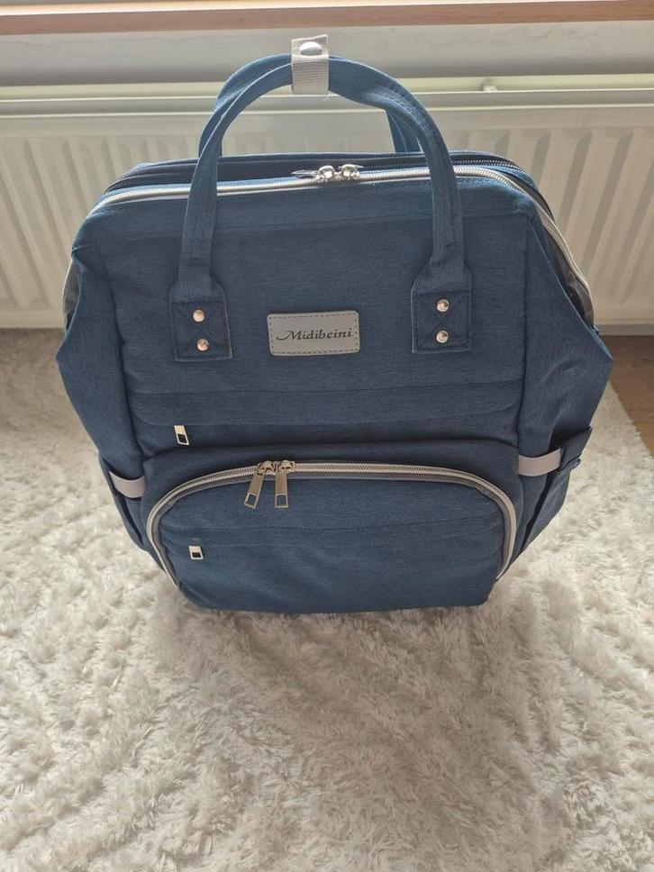Midibeini Luiertas met Bedje - Ideaal voor Onderweg!, Kinderen en Baby's, Babywiegjes en Ledikanten, Zo goed als nieuw, Reisbedje