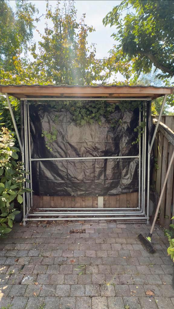 Steigerbuizen Frame Houtopslag, Doe-het-zelf en Verbouw, Steigers, Gebruikt, Overige typen, Ophalen