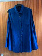 Blouse - kobalt blauw - zonder mouwen - 46, Kleding | Dames, Blouses en Tunieken, Maat 46/48 (XL) of groter, Zo goed als nieuw