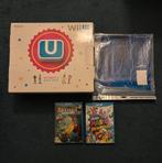 Nintendo Wii U pakket met 2 games en skin - alles getest., Verzenden, Zo goed als nieuw, Met 1 controller