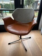 Eetkamerstoel Zuiver Nikki camel/cognag, Huis en Inrichting, Fauteuils, Ophalen, Gebruikt