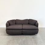 Saporiti vintage design bank jaren 60 70 midcentury sofa, Ophalen, Hout, Gebruikt, 150 tot 200 cm