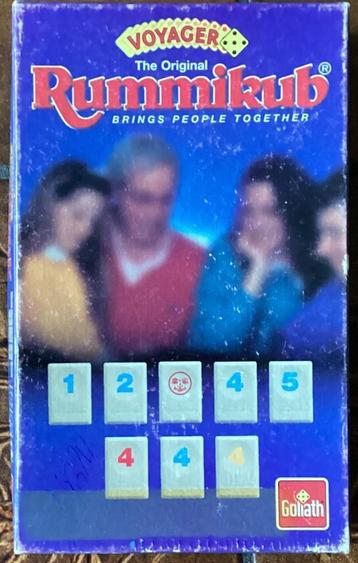 Compleet Rummikub spel met kleine stenen beschikbaar voor biedingen