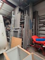 Gebruikte Aluminium Steiger - 15 Meter, Doe-het-zelf en Verbouw, Steigers, Ophalen of Verzenden, Gebruikt, Gevelsteiger, 5 meter of hoger