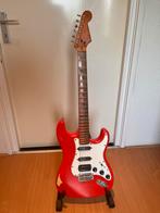 Custom Made Stratocaster Hot Rail Fiesta Red Relic 2016, Muziek en Instrumenten, Snaarinstrumenten | Gitaren | Elektrisch, Ophalen