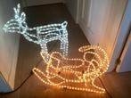 Groot hert / rendier arrenslee verlicht led licht kerst, Ophalen, Zo goed als nieuw