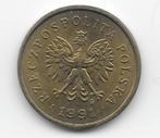 Polen 2 grosze 1991  Y# 277, Postzegels en Munten, Munten | Europa | Niet-Euromunten, Polen, Losse munt, Verzenden