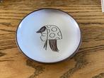 Vintage Boonstra keramiek bordje,meisjes hoofd,retro,jaren60, Ophalen of Verzenden, Huis en Inrichting