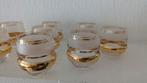 Franse Retro Vintage glazen goud, Ophalen of Verzenden, Overige typen